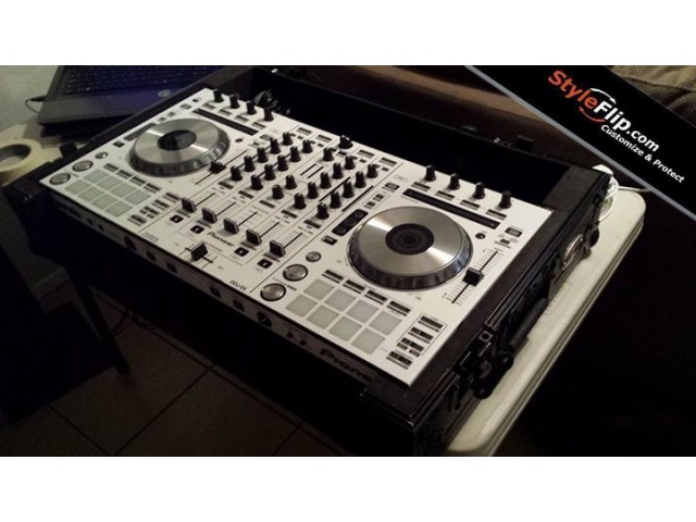 Pioneer DDJ-SX Custom Styleflip Skin Decal Simple White