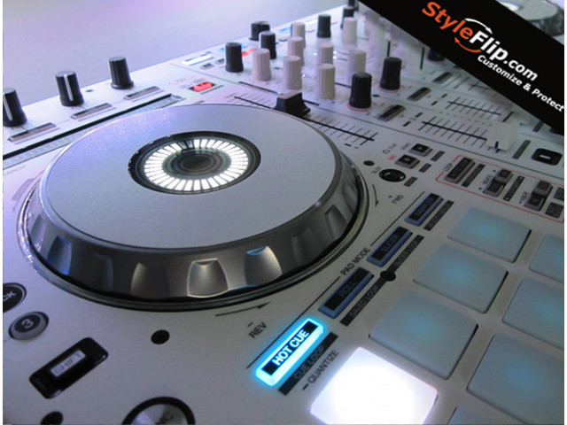 Pioneer DDJ SX Styleflip Custom Skin All White Decal