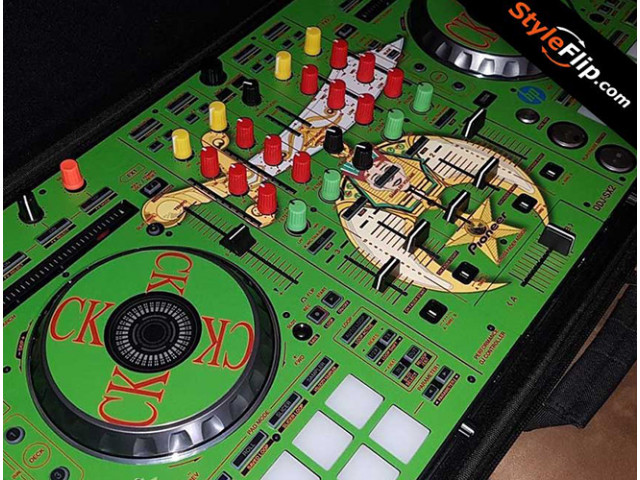 Pioneer DDJ-SX2 Skin Custom Green Swords