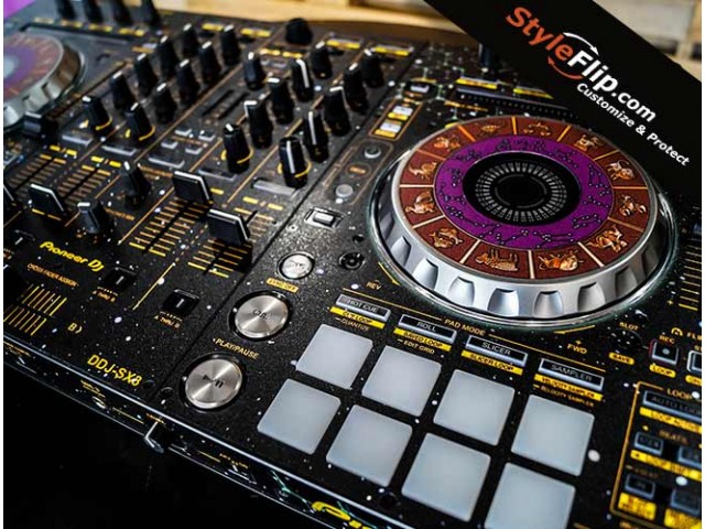 Pioneer DDJ-SX3 Zodiac Custom Skin