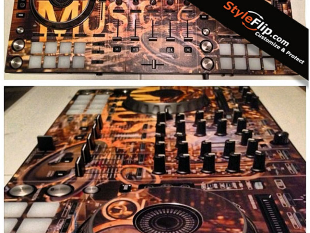 Pioneer DDJSX Styleflip Custom Skin Decal DJ Skeelow