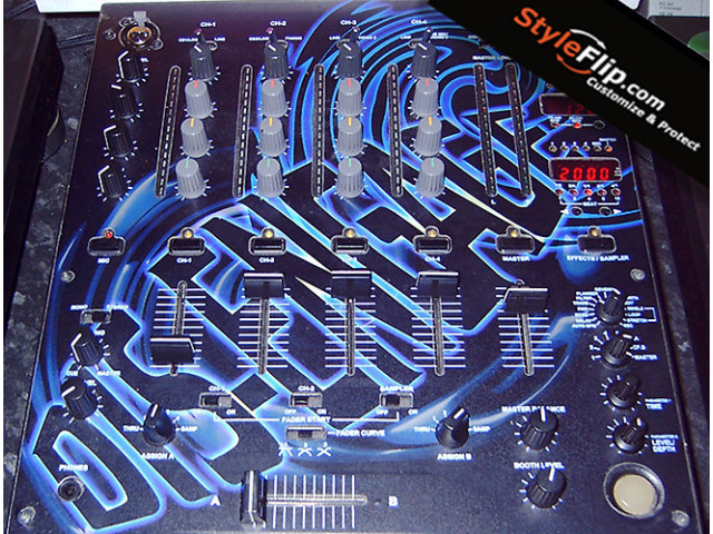 Pioneer DJM 600 Custom Styleflip Skin Decal Disengage