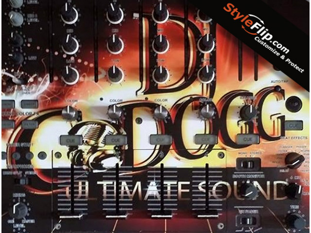 Pioneer DJM 800 Custom Styleflip Decal Design DJ CDogg