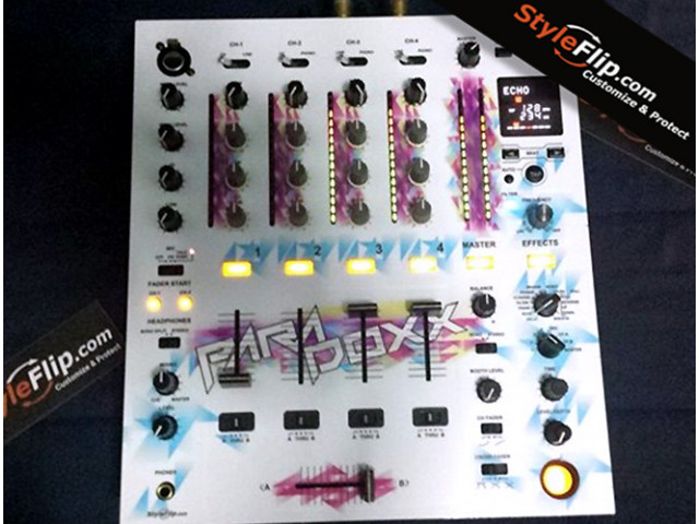Pioneer DJM 800 Styleflip Custom Skin Decal White