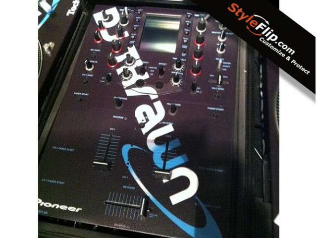Pioneer DJM 909 Skin Styleflip Custom DJ Thrawn Blue Hoop