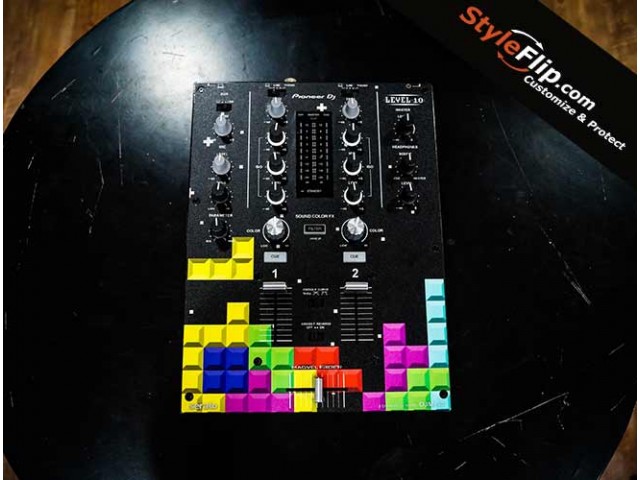 Pioneer DJM S3 Tetris Skin Top