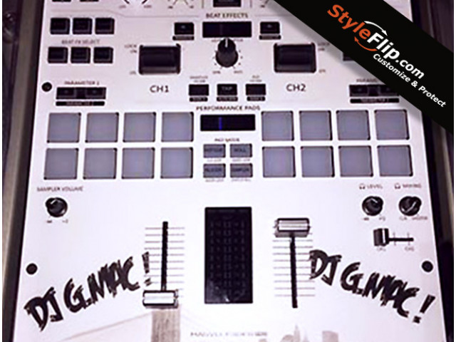 Pioneer DJM S9 Skin Custom White Styleflip City Decal