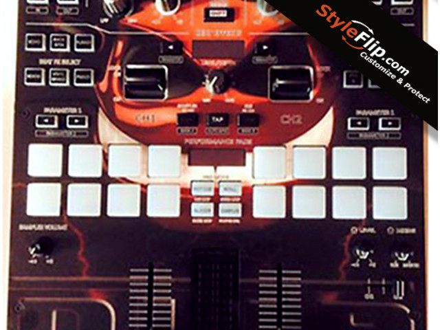 Pioneer DJM S9 Custom Red Devil Styleflip DJ Skin