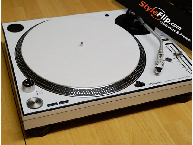 Pioneer PLX 1000 Styleflin Skin Clean Minimal White