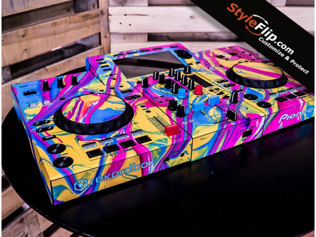 Pioneer XDJ-RR Custom Skins Bubblegum 2