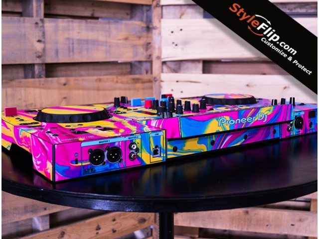 Pioneer XDJ-RR Custom Skins Bubblegum 3