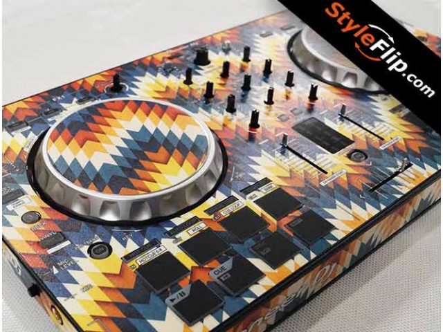 Pioneer DDJ-SB Custom Geometric Design Skin Styleflip