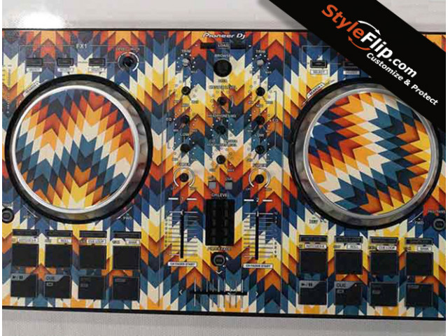 Pioneer DDJ-SB Custom Skin Styleflip Geometric Design
