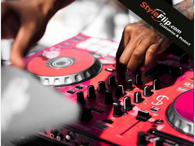 Pioneer DDJ SR2 Custom Skin StyleFlip DJ Just S Pink