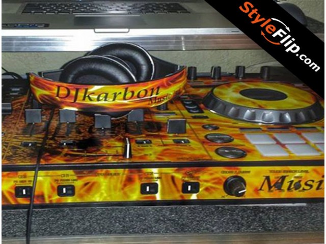 Pioneer DDJ SX2 Custom Vinyl Skin Styleflip Flames