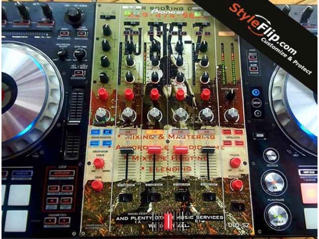 Pioneer DDJ SZ Custom Skin StyleFlip Abstract Design Decal