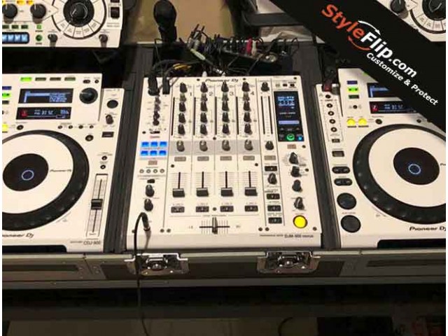 Pioneer DJM 900 Nexus Custom Skin White Decal Clean Sleek