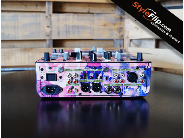 Pioneer DJM S7 Custom Skins Flower Back