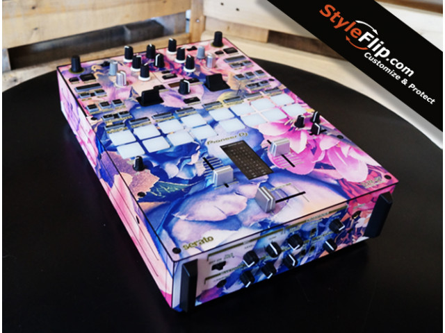 Pioneer DJM S7 Custom Skins Flower Front