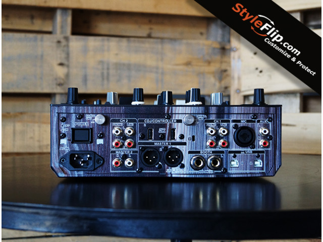 Pioneer DJM S7 Custom Skins Wood Front 2 (1)