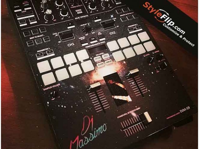 Pioneer DJM S9 Custom Skin Decal Styleflip Universe Design