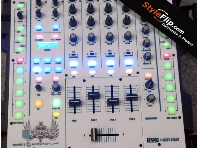 Rane Sixty Eight DJ Elements Clean Minimal Custom Skin