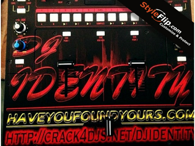 Rane SIXTYTWO Styleflip Custom Skin Decal DJ Identity