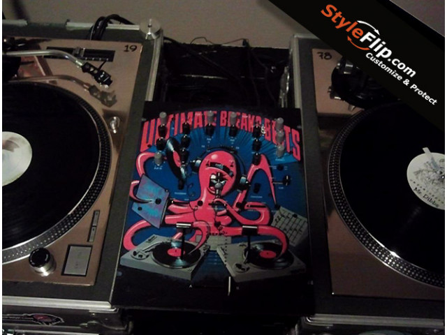 Rane TTM 56 SL Red Octopus Custom DJ Skin Styleflip