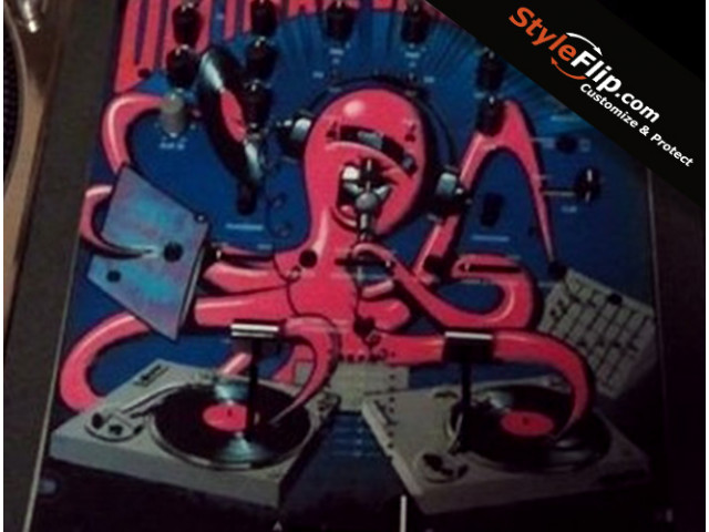 Rane TTM 56 Styleflip Custom Decal Octopus Skin