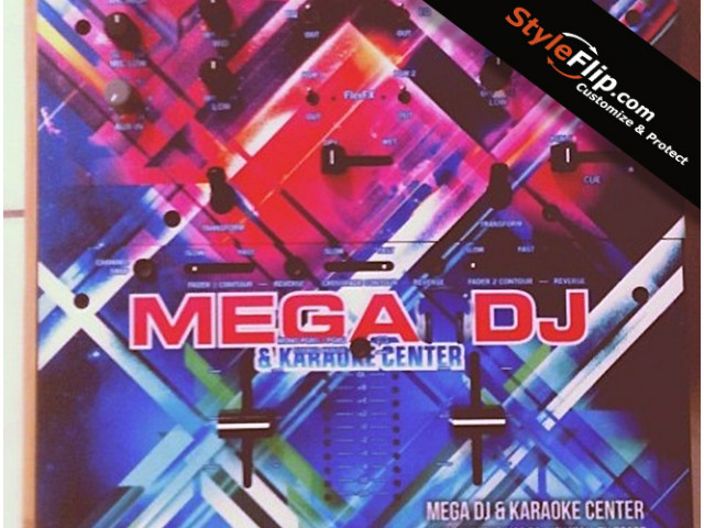 Rane TTM-56S Styleflip Custom Skin Decal Colorful Mega
