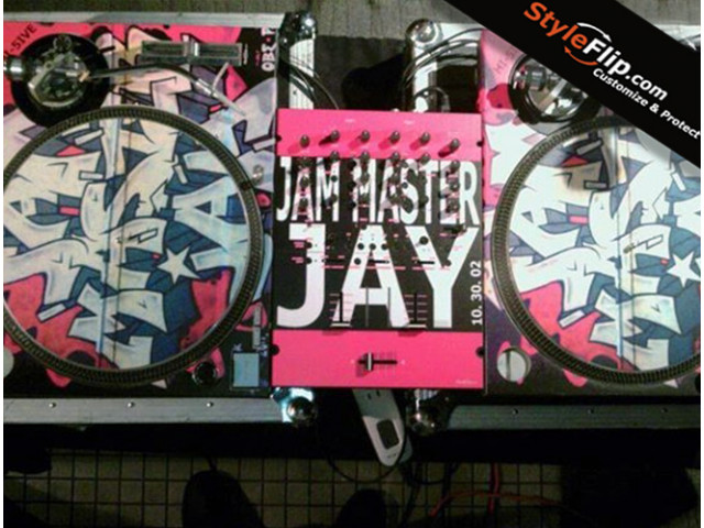 Rane TTM 57 Slipmats & Technics 1200 Skin Jame Master Jay