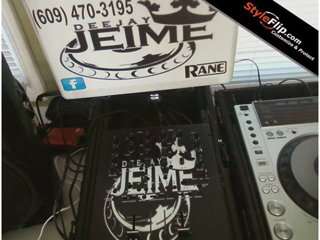 Rane TTM 57 DJ Jeime Black Custom Styleflip Skin