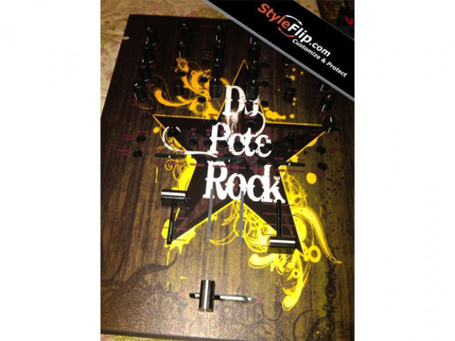 Rane TTM 57 DJ Pete Rock Custom Skin Styleflip Yellow Star