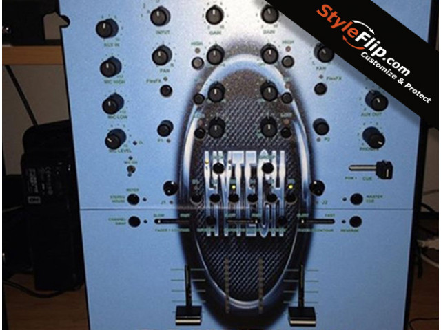 Rane TTM 57 MK2 Styleflip Custom Skin DJ Hytech Baby Blue