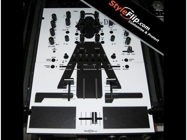 Rane TTM 57 MK2 Styleflip Custom Skin DJ Stick Guy Black White
