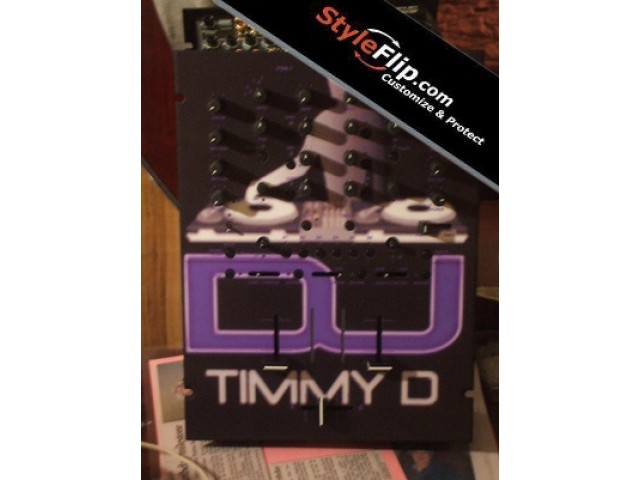 Rane TTM 57 MK2 Styleflip Custom Skin DJ Timmy D Purple