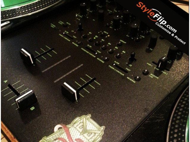Rane TTM 57 Styleflip Custom Styleflip Skin Owl Black