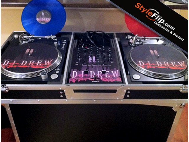Rane TTM-57SL Styleflip Custom Black Skin DJ Drew