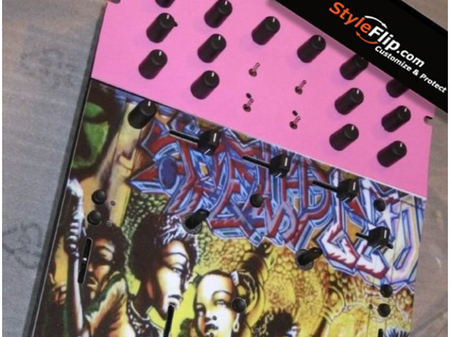Rane TTM56 Custom Pink Gold Styleflip Art Skin Decal