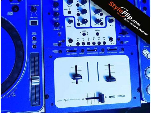 Rane TTM - 57 SL Custom Skin StyleFlip Decal Blue
