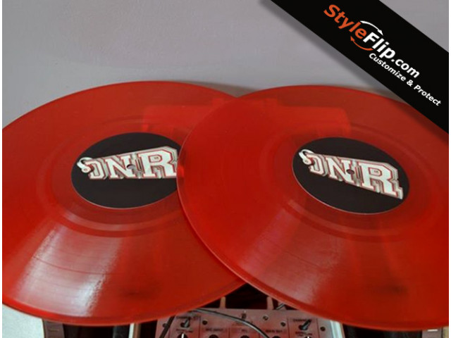 Record Label Styleflip Custom Black Skin Decal DNR