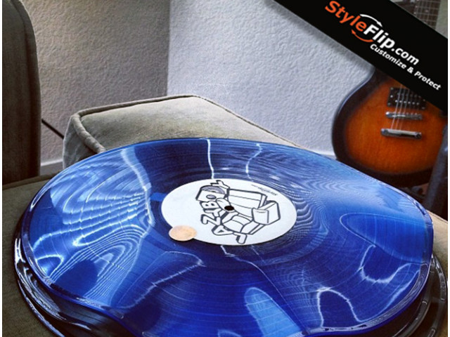 Record Label Styleflip Custom White & Black Skin Lazy