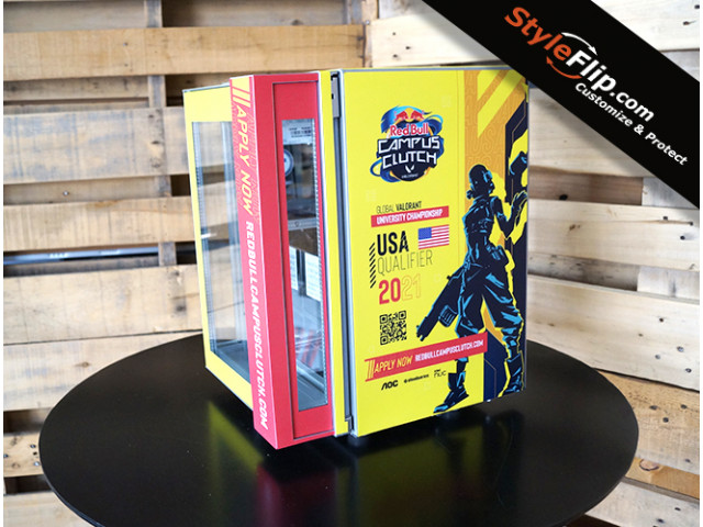 Red Bull Baby Cooler 2020 Custom Wrap Side