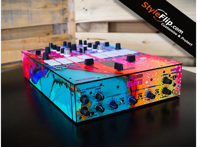 Reloop Elite Custom Skins Paint Back View 1
