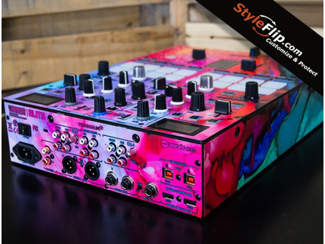 Reloop Elite Custom Skins Paint Back View
