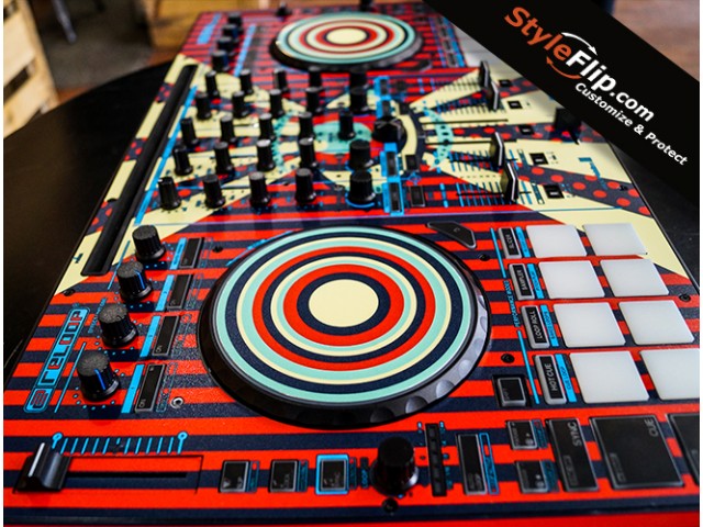 Reloop Mixon 4 Retro Skin Top 2