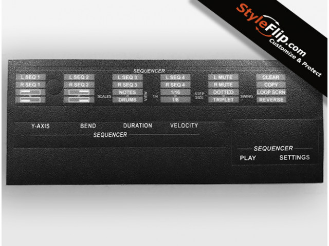 Roger Linn Linnstrument Label All Black Simple Skin Photo