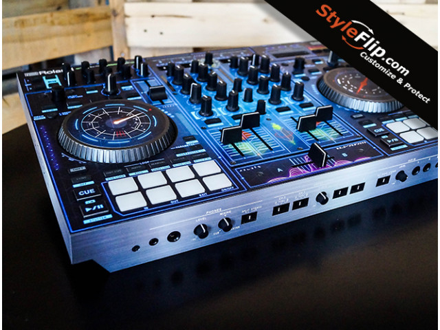 Roland DJ-707M Custom Skins Front