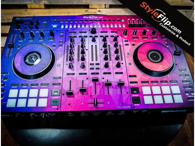 Dream Scape Roland DJ-808 Bubble Gum Pink Custom Skin