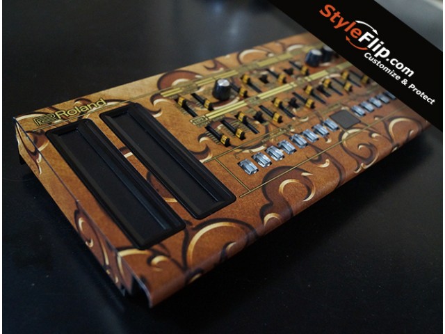 Roland JP-08 Gold Trim Skin